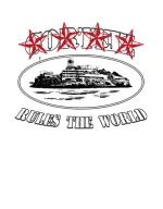 Corteiz 4 Starz Alcatraz T-Shirt White
