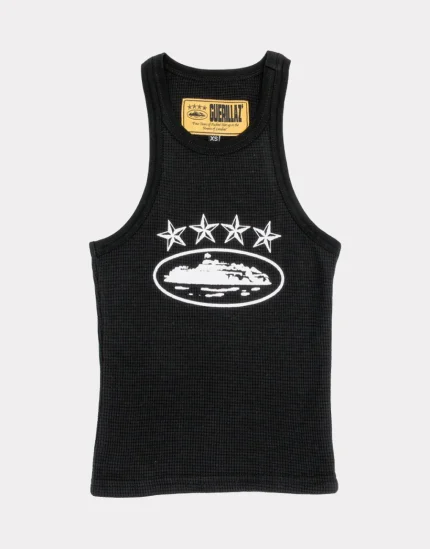 Corteiz 4Starz Alcatraz Women’s Tank Top Black