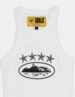 Corteiz 4Starz Alcatraz Women’s Tank Top White