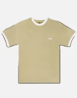 Corteiz Allstarz Ribbed T-Shirt In Light Khaki