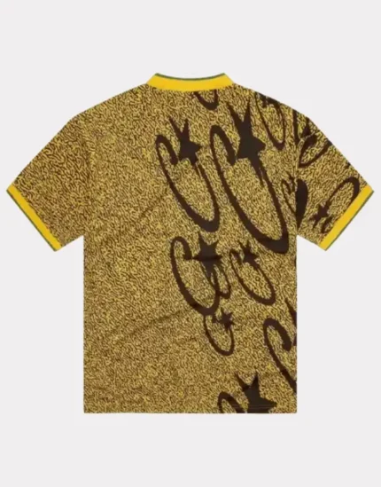 Corteiz Carni Stellations Football T-Shirt Yellow