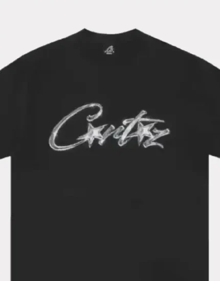 Corteiz Chrome Allstarz T-Shirt Black