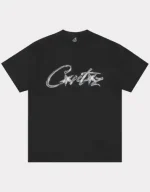 Corteiz Chrome Allstarz T-Shirt Black