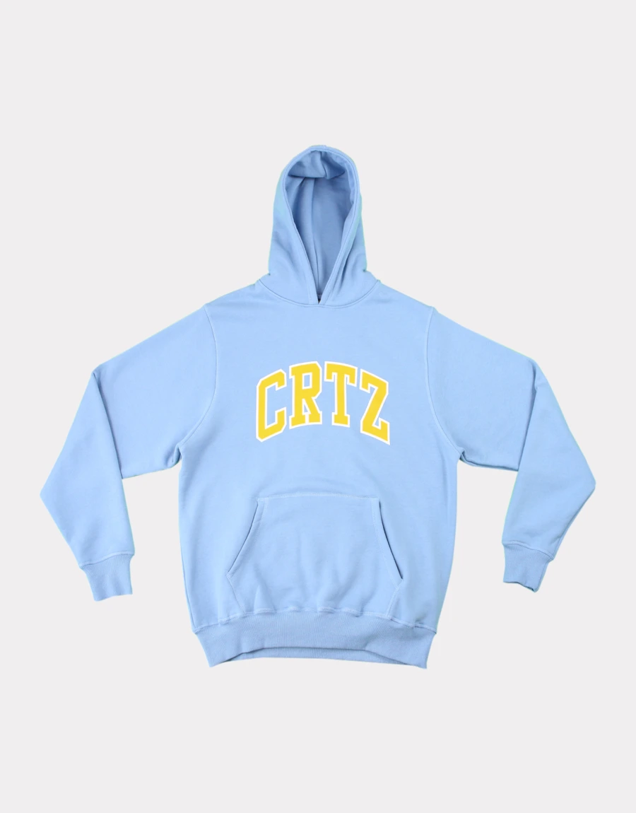 Corteiz Dropout Hoodie Baby Blue Corteiz Dropout Hoodie Baby Blue