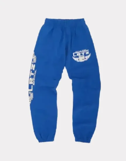 Corteiz Gasolina Bottoms Sweatpants Royal Blue