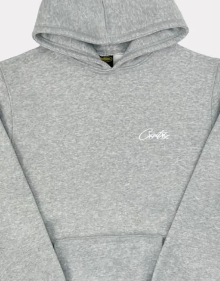 Corteiz HMP Embroidered Hoodie Grey