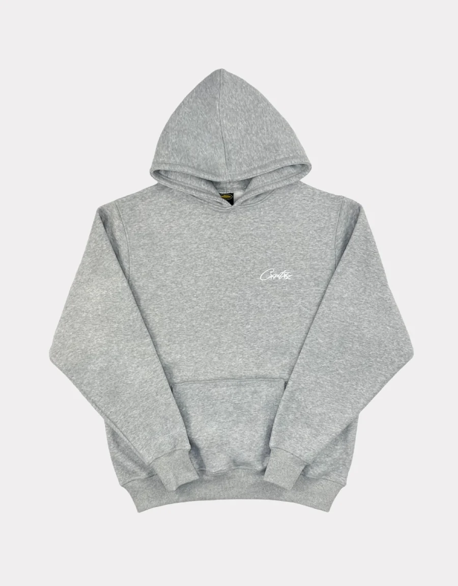 Corteiz HMP Embroidered Hoodie Grey Corteiz HMP Embroidered Hoodie Grey