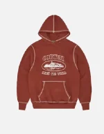 Corteiz Superior Hoodie Rust