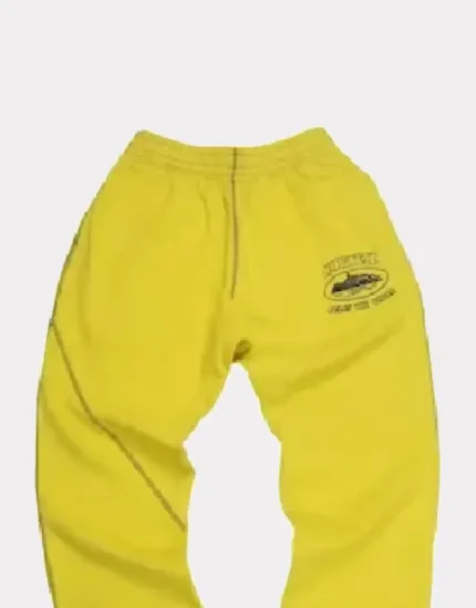 Corteiz Superior Sweatpants Yellow