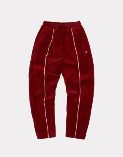 Corteiz VVS Uptown Sweatpants Burgundy