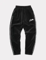 Corteiz VVS Velvet Sweatpants Black
