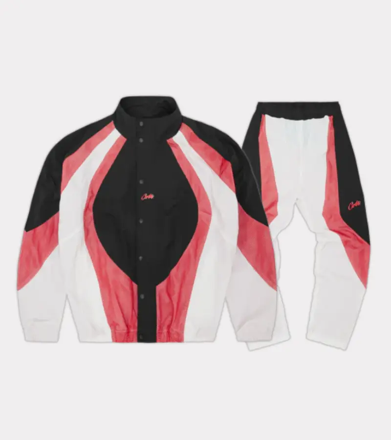 Corteiz Vertigo Shuku Tracksuit Black/Red Corteiz Vertigo Shuku Tracksuit Black/Red