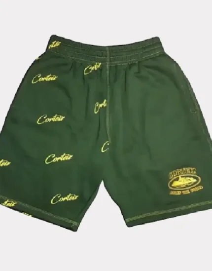 Corteiz Division ’20 Shorts Forest