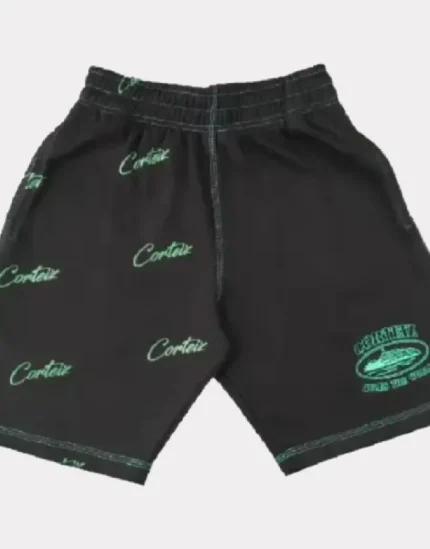 Corteiz Division ’20 Shorts Green/Black