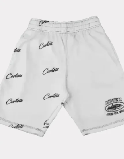 Corteiz Division ’20 Shorts White
