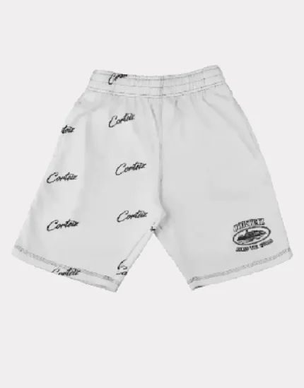 Corteiz Division ’20 Shorts White