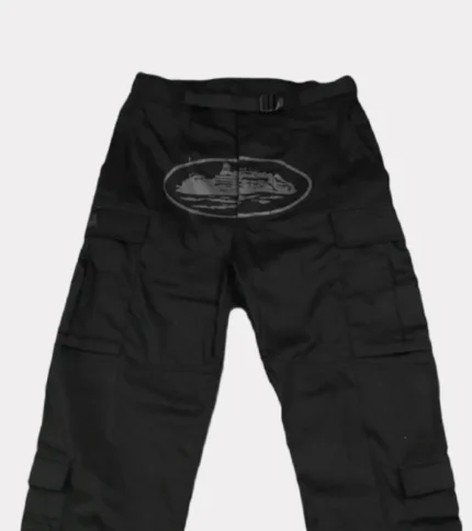 Corteiz Guerillaz Cargo Triple Black