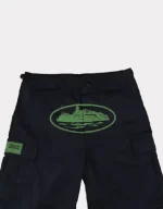 Corteiz Guerillaz Shorts Black/Green