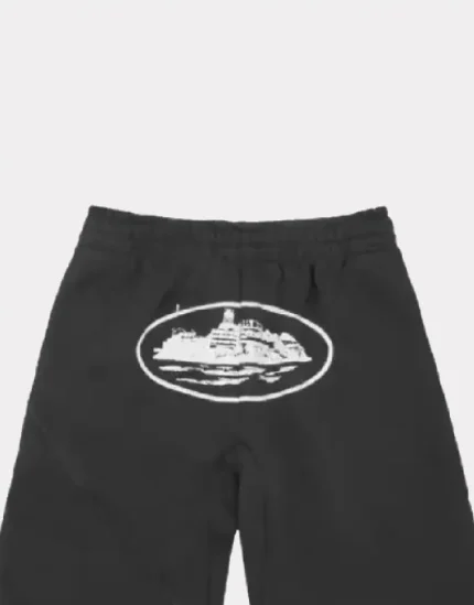 Corteiz OG Alcatraz Shorts Black