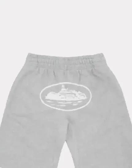 Corteiz OG Alcatraz Shorts Heather Grey